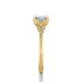 Pierścionek zaręczynowy owalny diament 0.60ct SBPZ_053